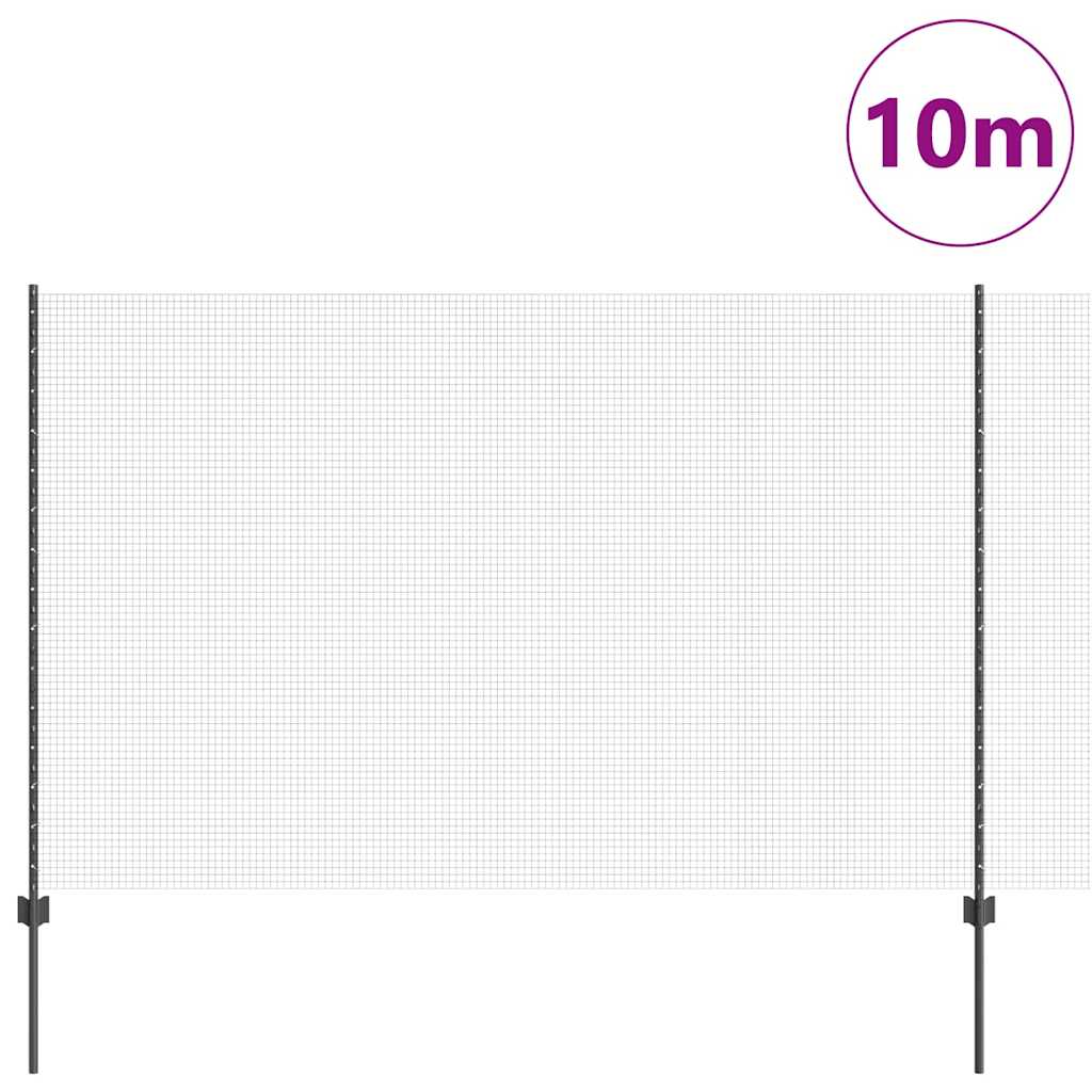 Fence with Post Grey