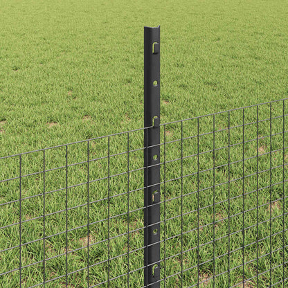 Welded Wire Fence with Post 25 x 0.5 m (W x H)