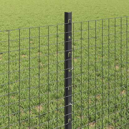 Fence with Post Grey