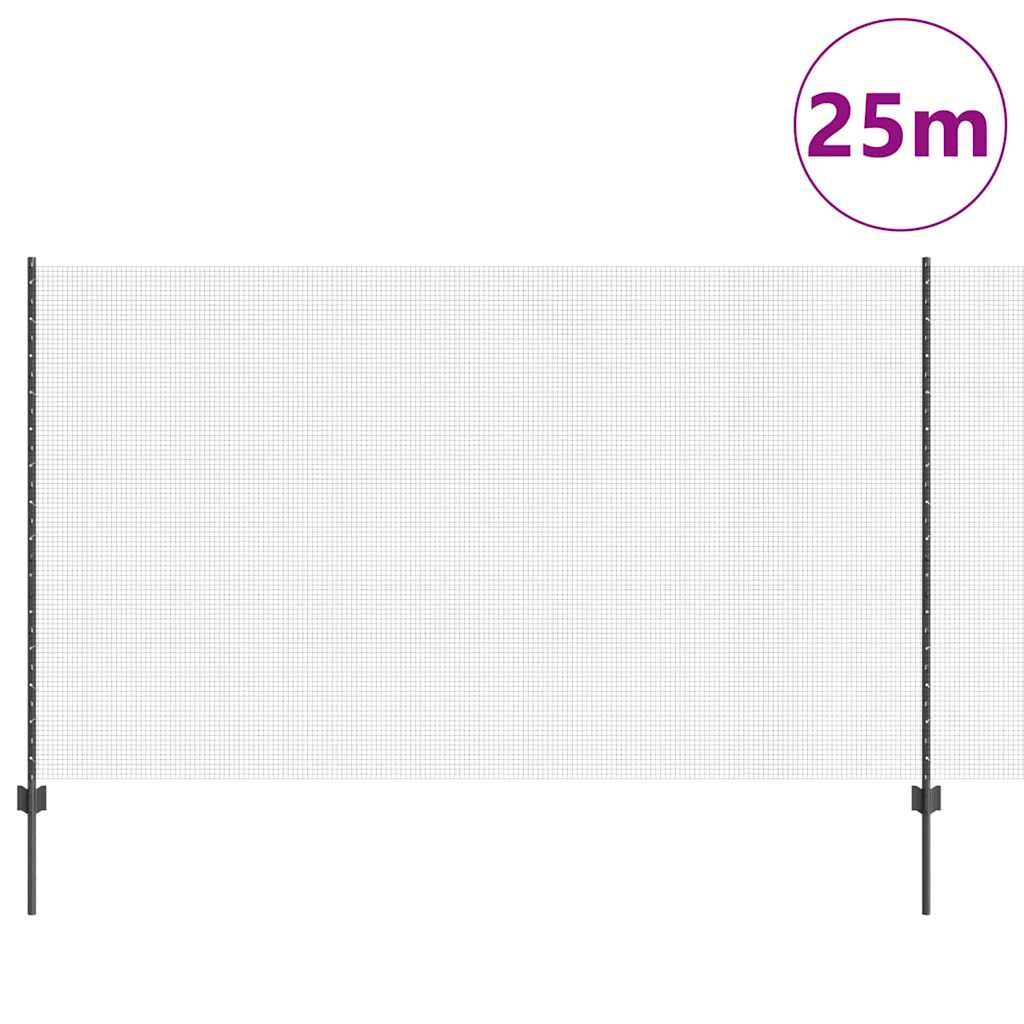 Fence with Post Grey