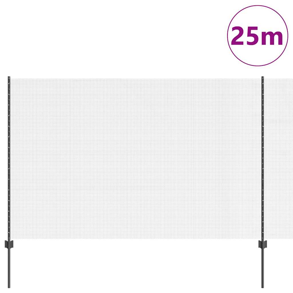 Fence with Post Grey