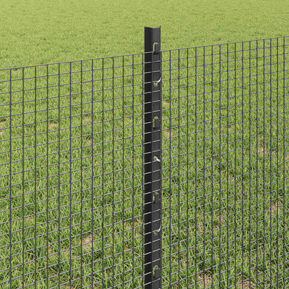 Fence with Post Grey