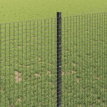 Fence with Post Grey