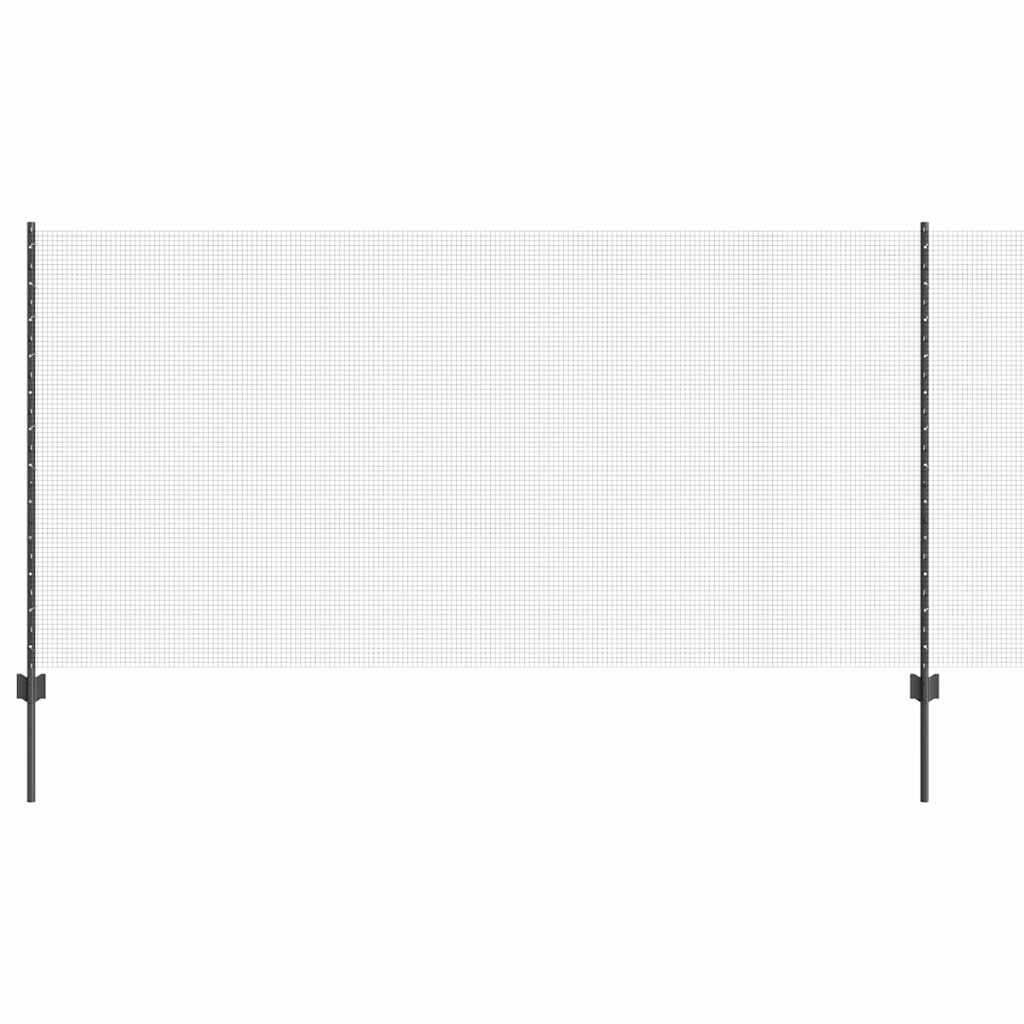 Fence with Post Grey