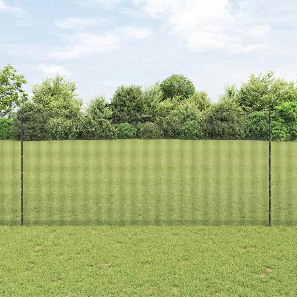 Fence with Post Grey