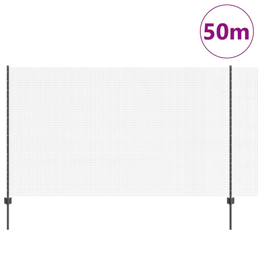 Fence with Post Grey