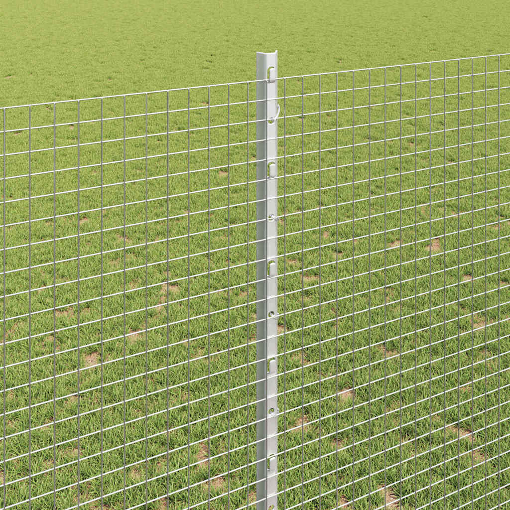 Fence with Post Grey