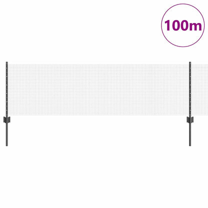 Welded Wire Fence with Post 100 x 0.6 m (W x H)