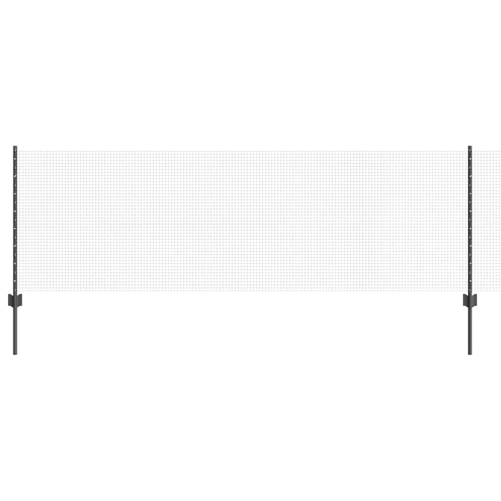 Welded Wire Fence with Post 100 x 0.8 m (W x H)
