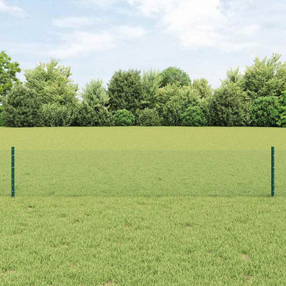 Fence with Post Green