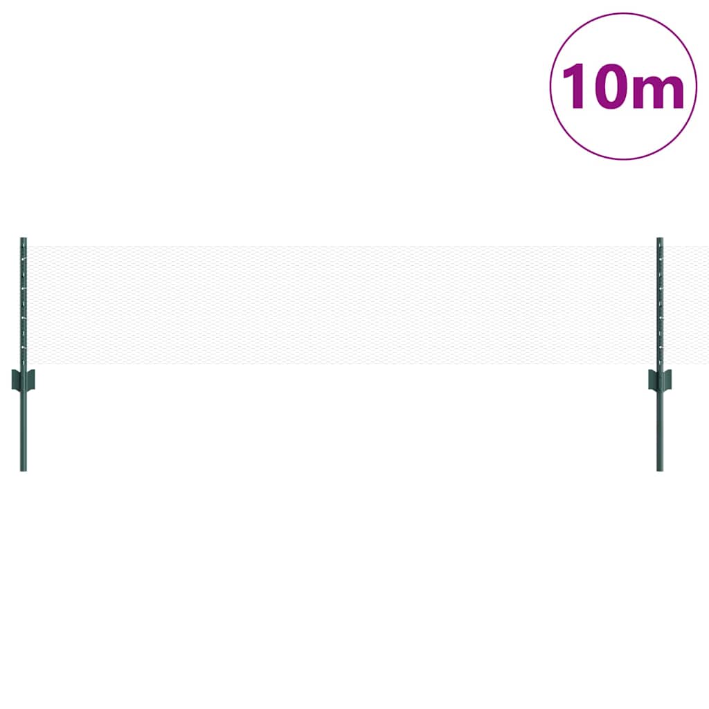 Fence with Post Green
