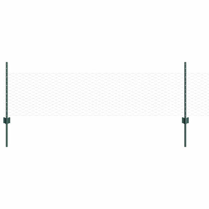Fence with Post Green