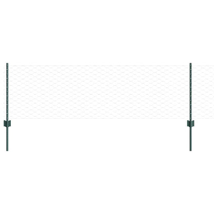 Fence with Post Green