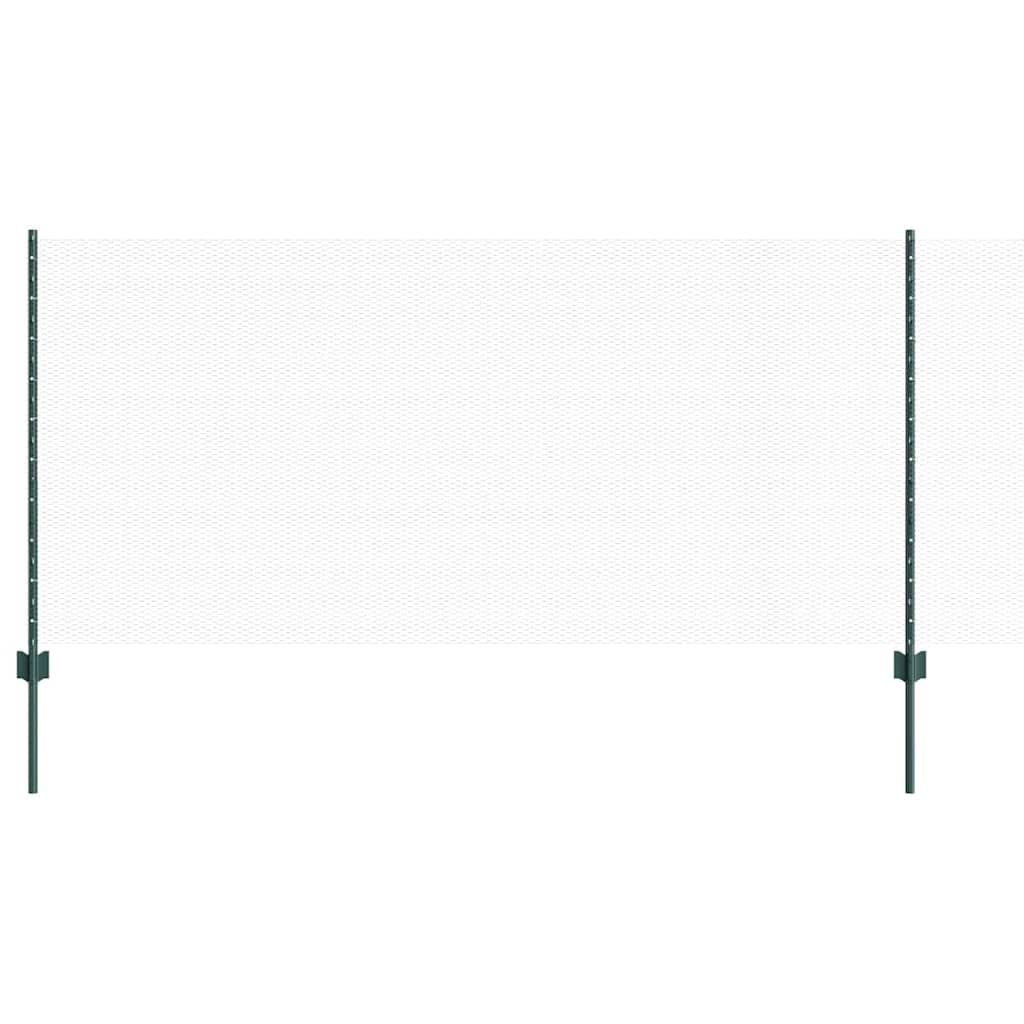 Fence with Post Green