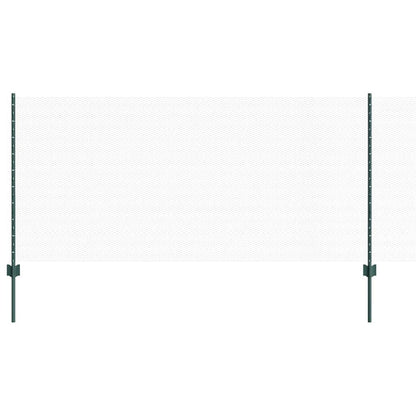 Fence with Post Green
