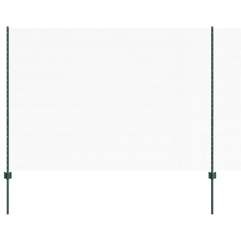 Fence with Post Green