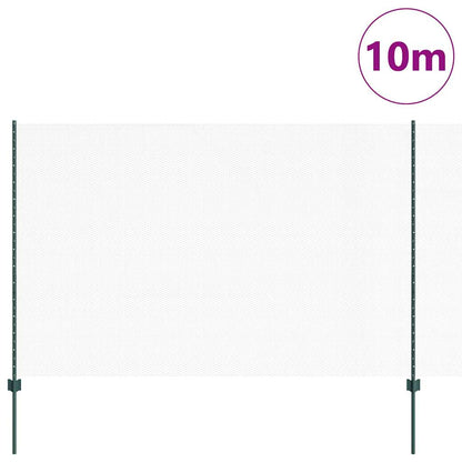 Fence with Post Green