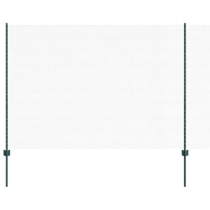Fence with Post Green