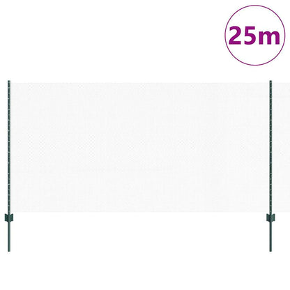 Fence with Post Green