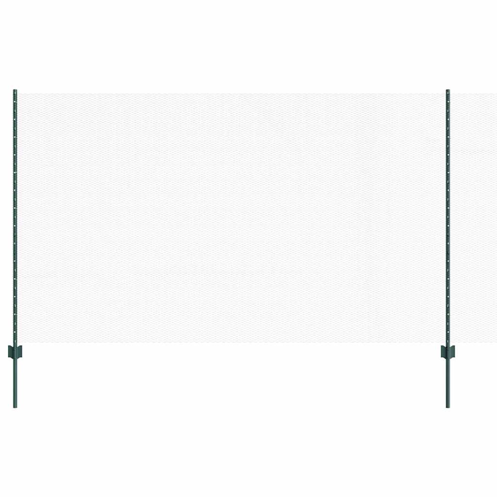 Fence with Post Green