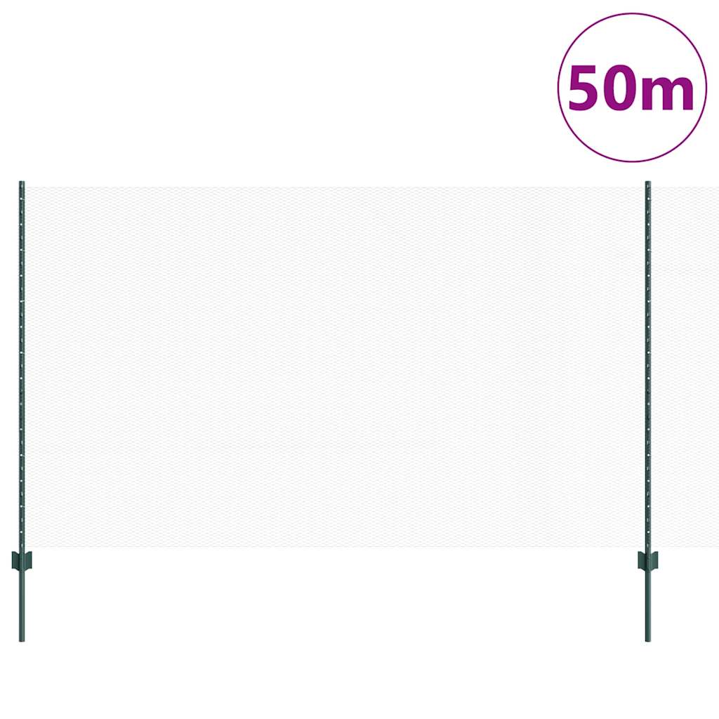 Fence with Post Green