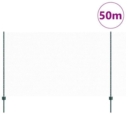 Fence with Post Green