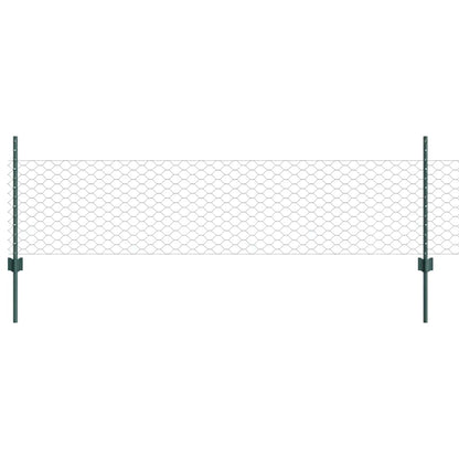 Fence with Post Green