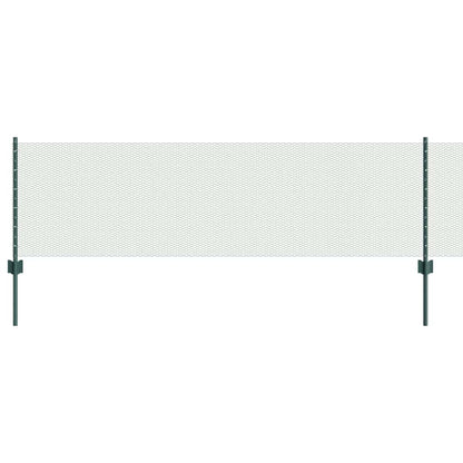 Fence with Post Green