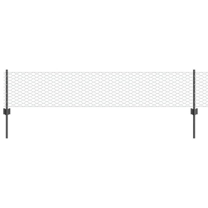 Fence with Post Grey