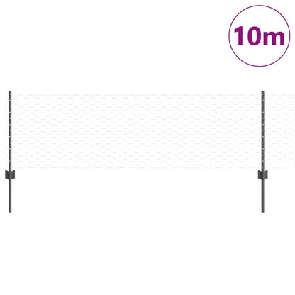 Fence with Post Grey