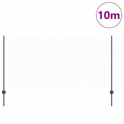 Fence with Post Grey