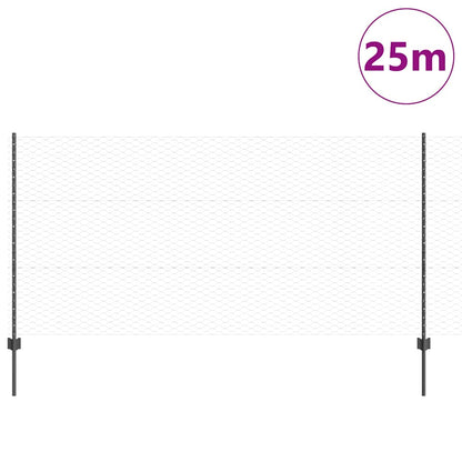 Fence with Post Grey