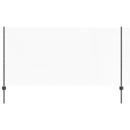 Welded Wire Fence 100 x 1.2 m (W x H) PVC-Coated Steel Grey