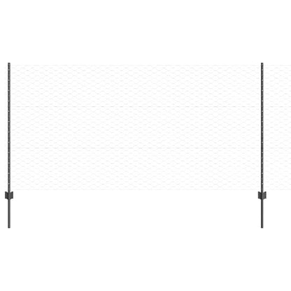 Fence with Post Grey