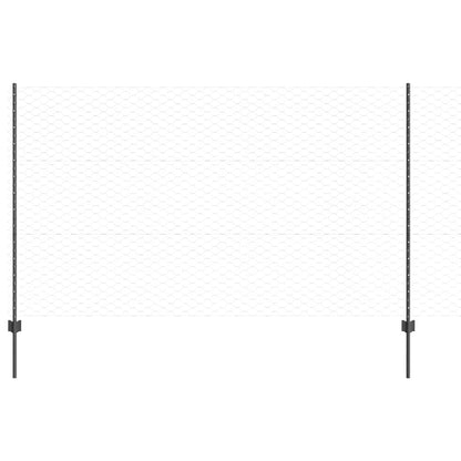 Fence with Post Grey