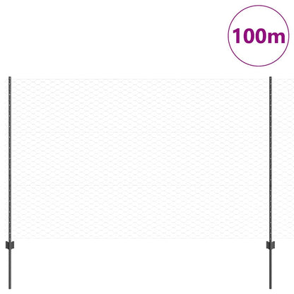 Fence with Post Grey