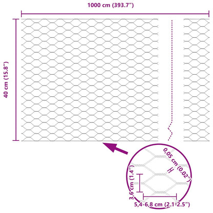 Fence with Post Silver