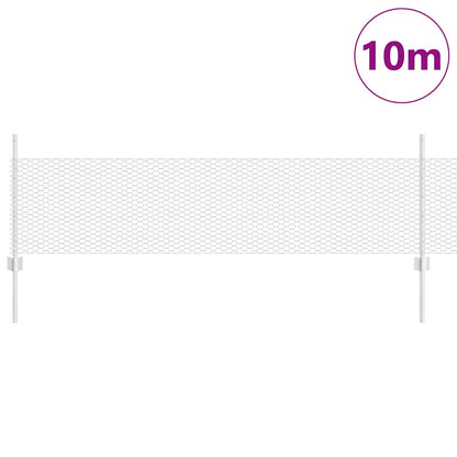 Fence with Post Silver