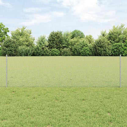 Fence with Post Silver