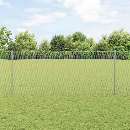 Fence with Post Silver