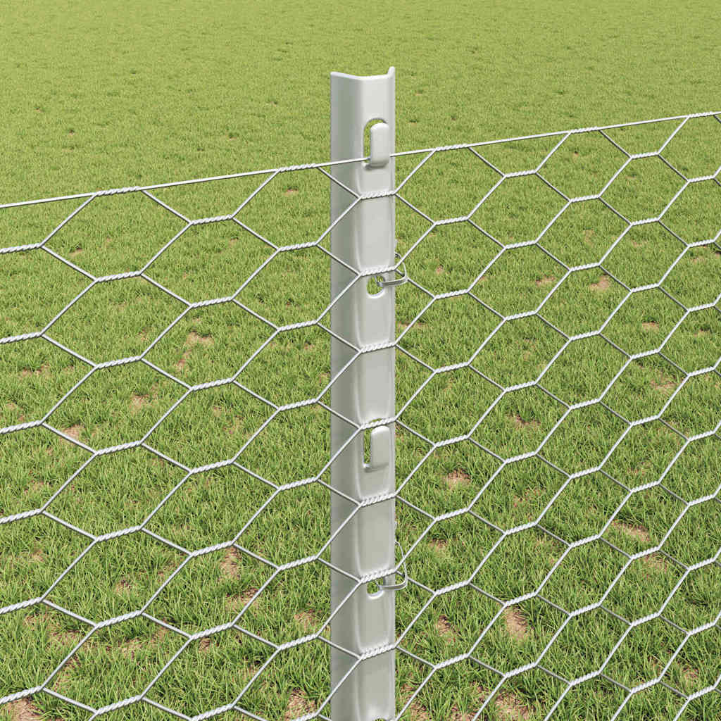 Welded Wire Fence 10 x 1.2 m (W x H) Hot-Dip Galvanised Steel
