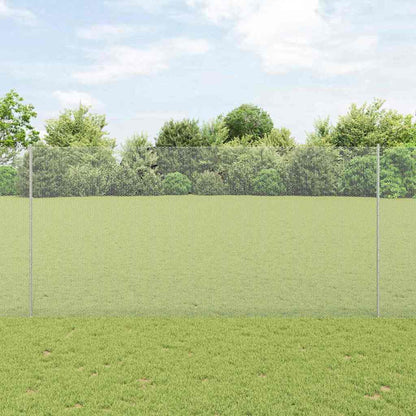 Fence with Post Silver