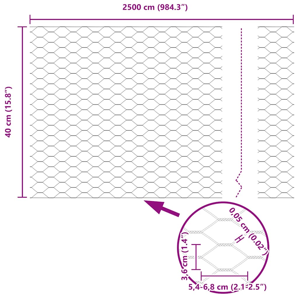 Fence with Post Silver