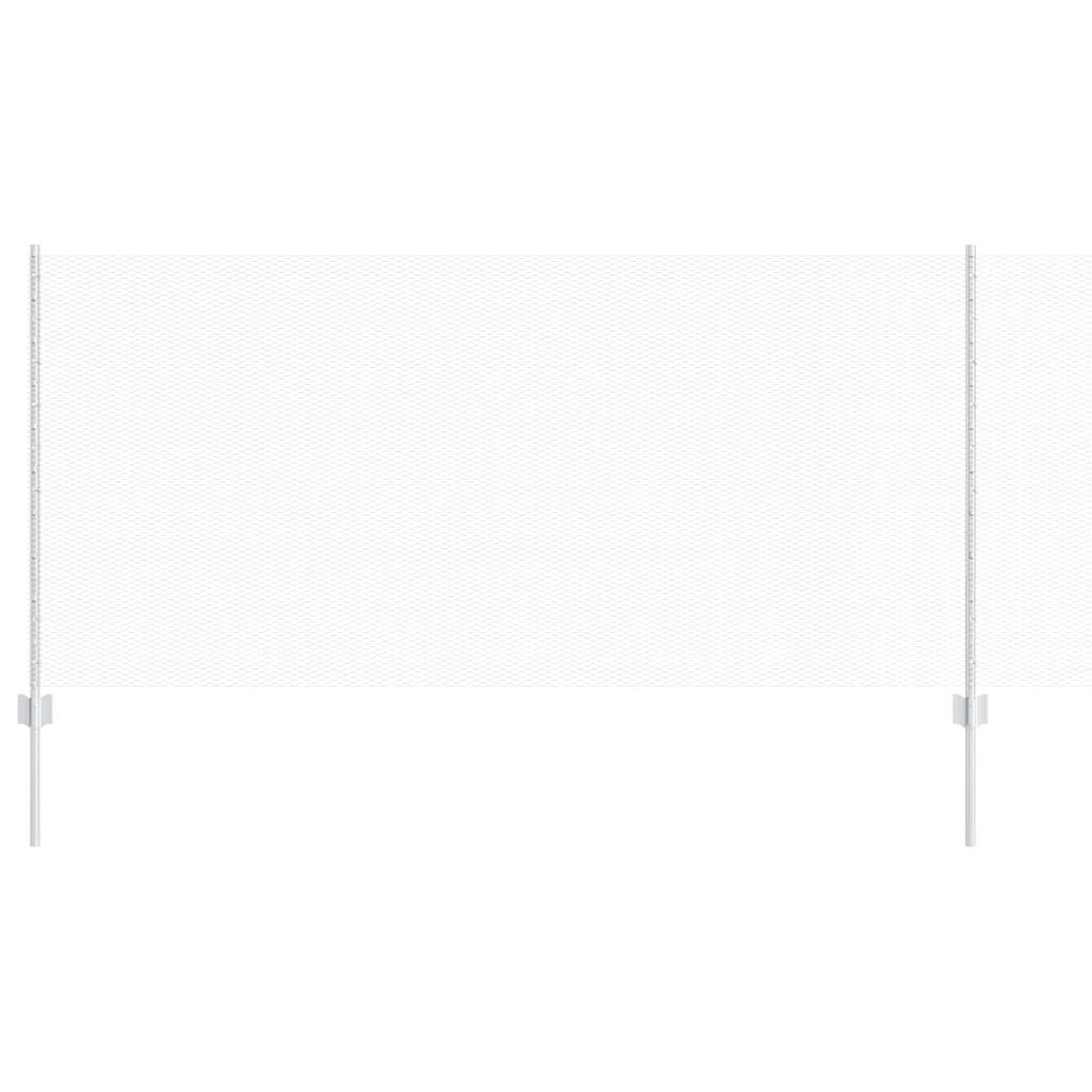 Fence with Post Silver