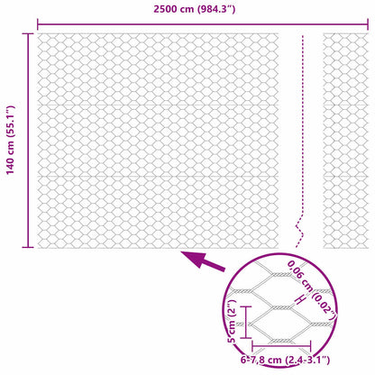 Fence with Post Silver