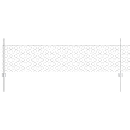 Fence with Post Silver