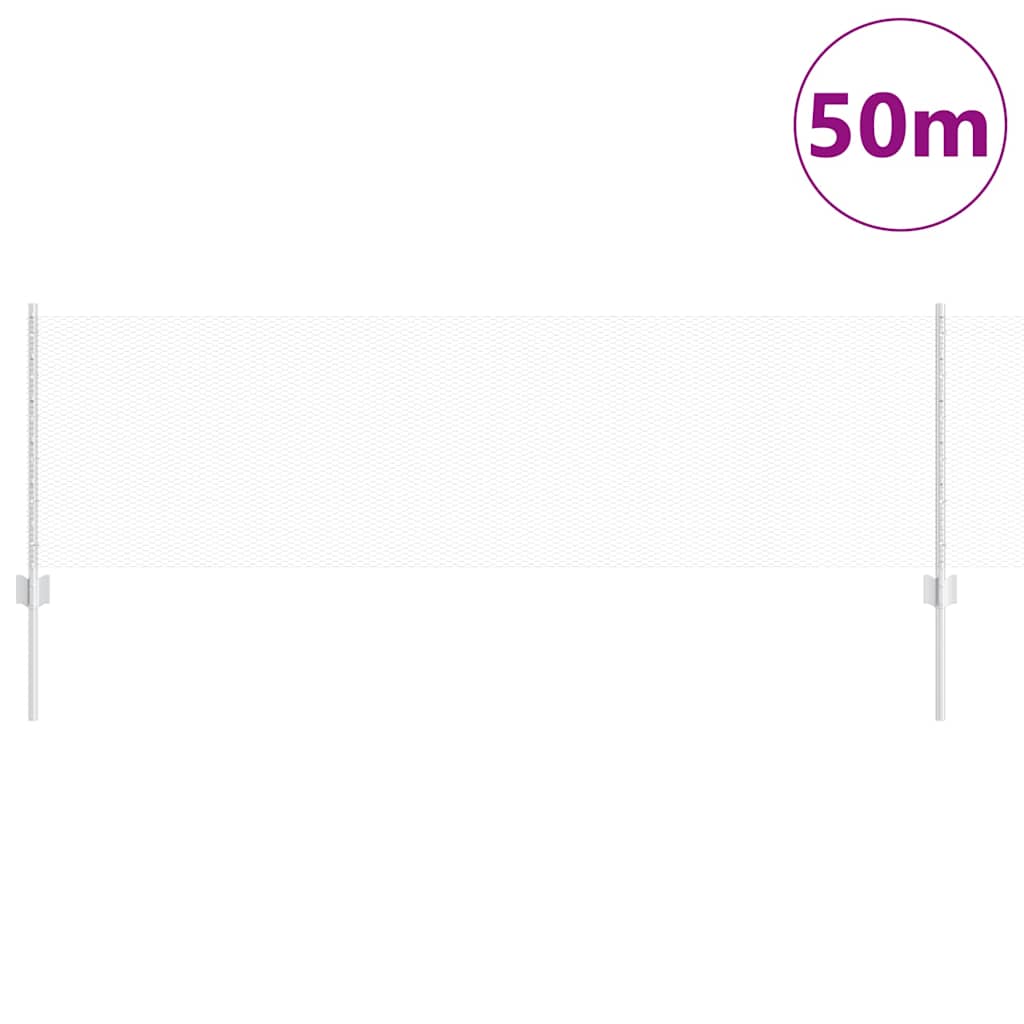 Fence with Post Silver
