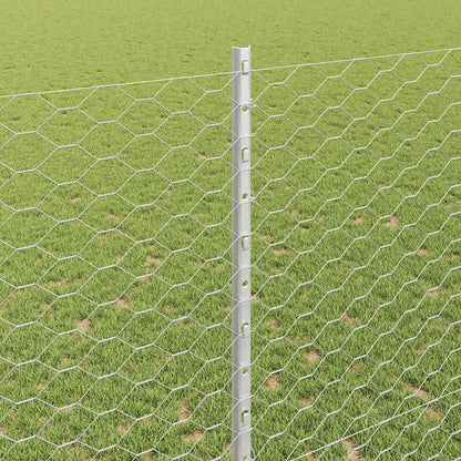 Welded Wire Fence 50 x 1.4 m (W x H) Hot-Dip Galvanised Steel