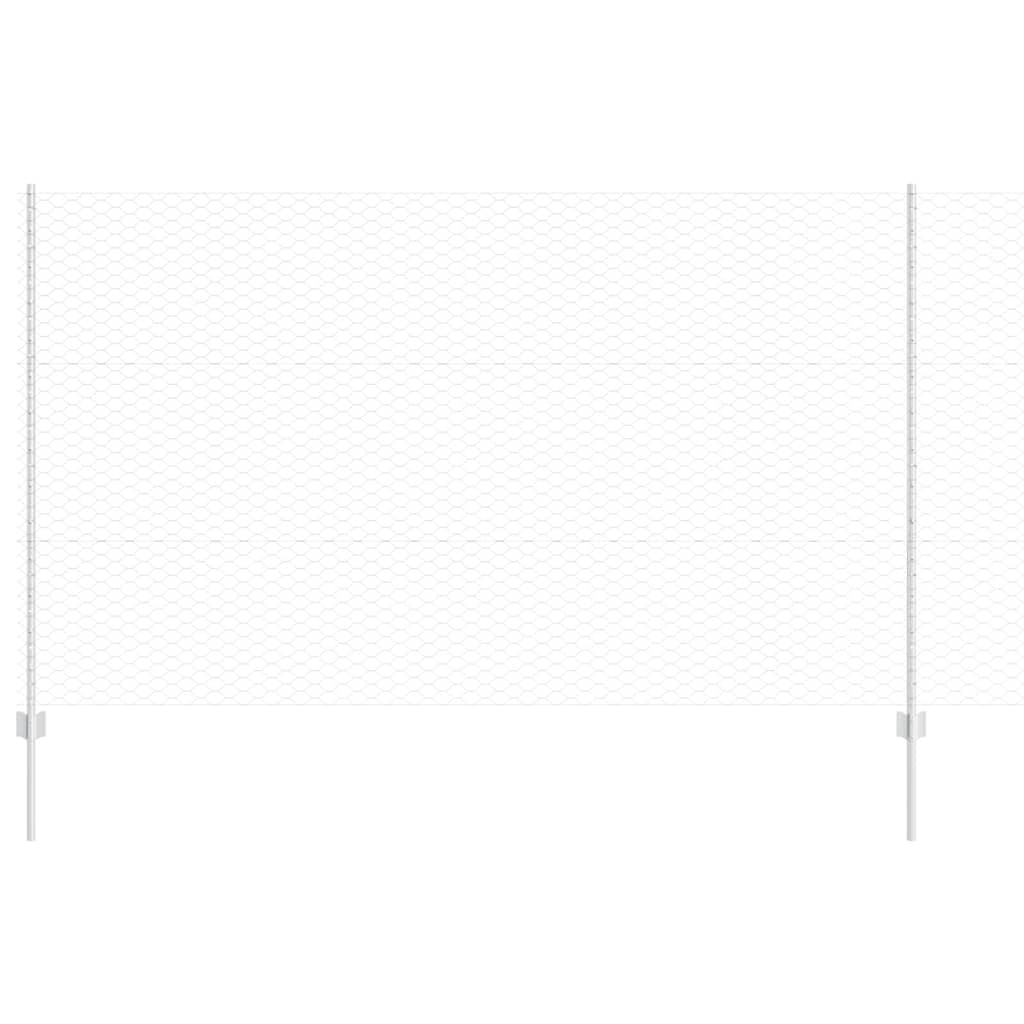 Welded Wire Fence 50 x 1.4 m (W x H) Hot-Dip Galvanised Steel