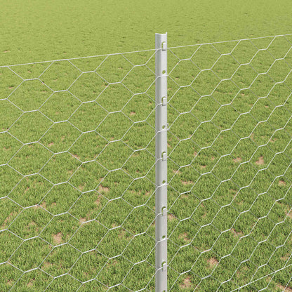 Welded Wire Fence 50 x 1.5 m (W x H) Hot-Dip Galvanised Steel